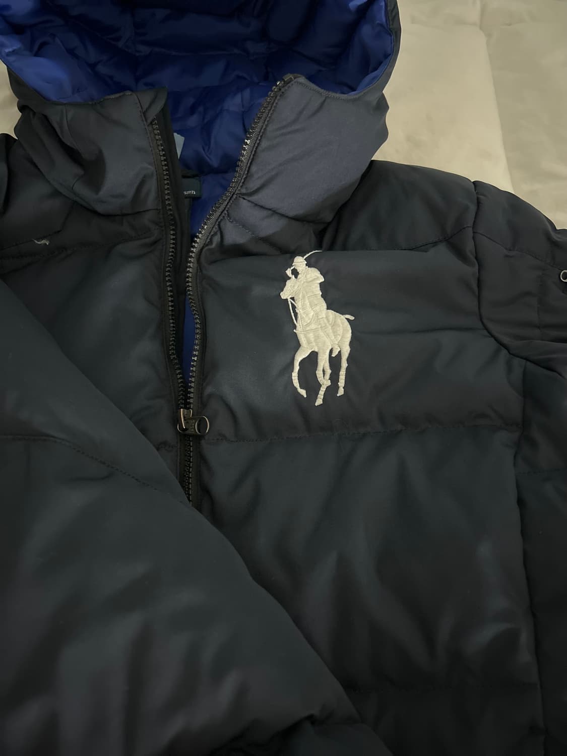 빈티지 폴로 패딩 상품이미지7