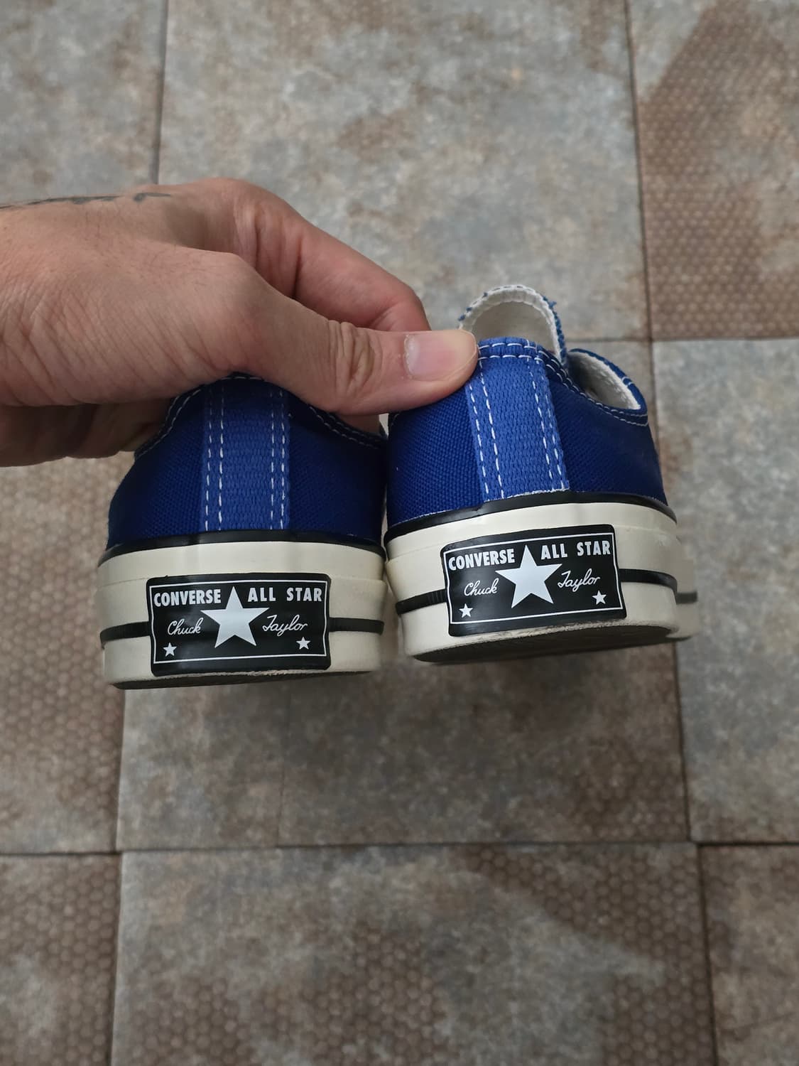 (220)컨버스 척 70 빈티지 캔버스 러쉬 블루 로우 상품이미지8