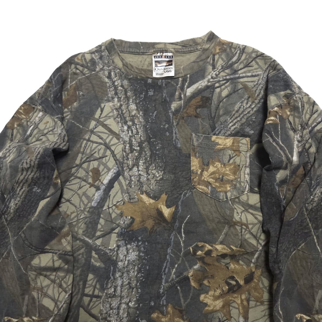 90s 저지스 USA 카모플라쥬 리얼트리 롱슬리브 긴팔티 상품이미지3