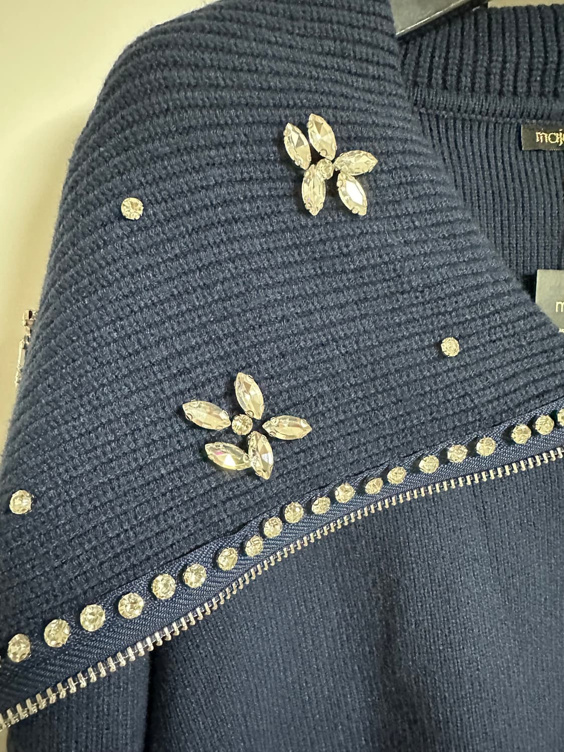 마쥬 쥬얼리넥 가디건 새상품 상품이미지4