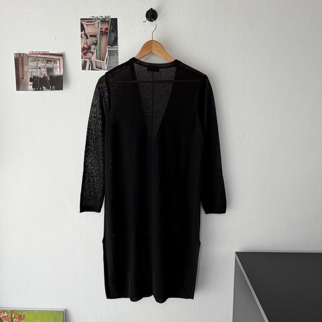 [FREE] 베네통 린넨 롱 가디건 상품이미지2