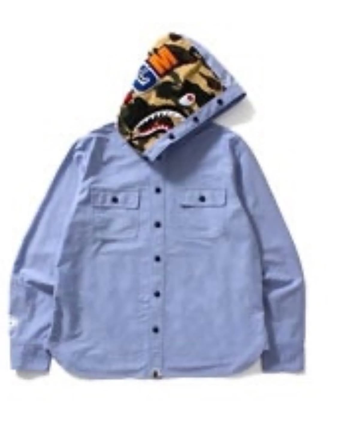 BAPE IST CAMO SHARK SHIRT 상품이미지2