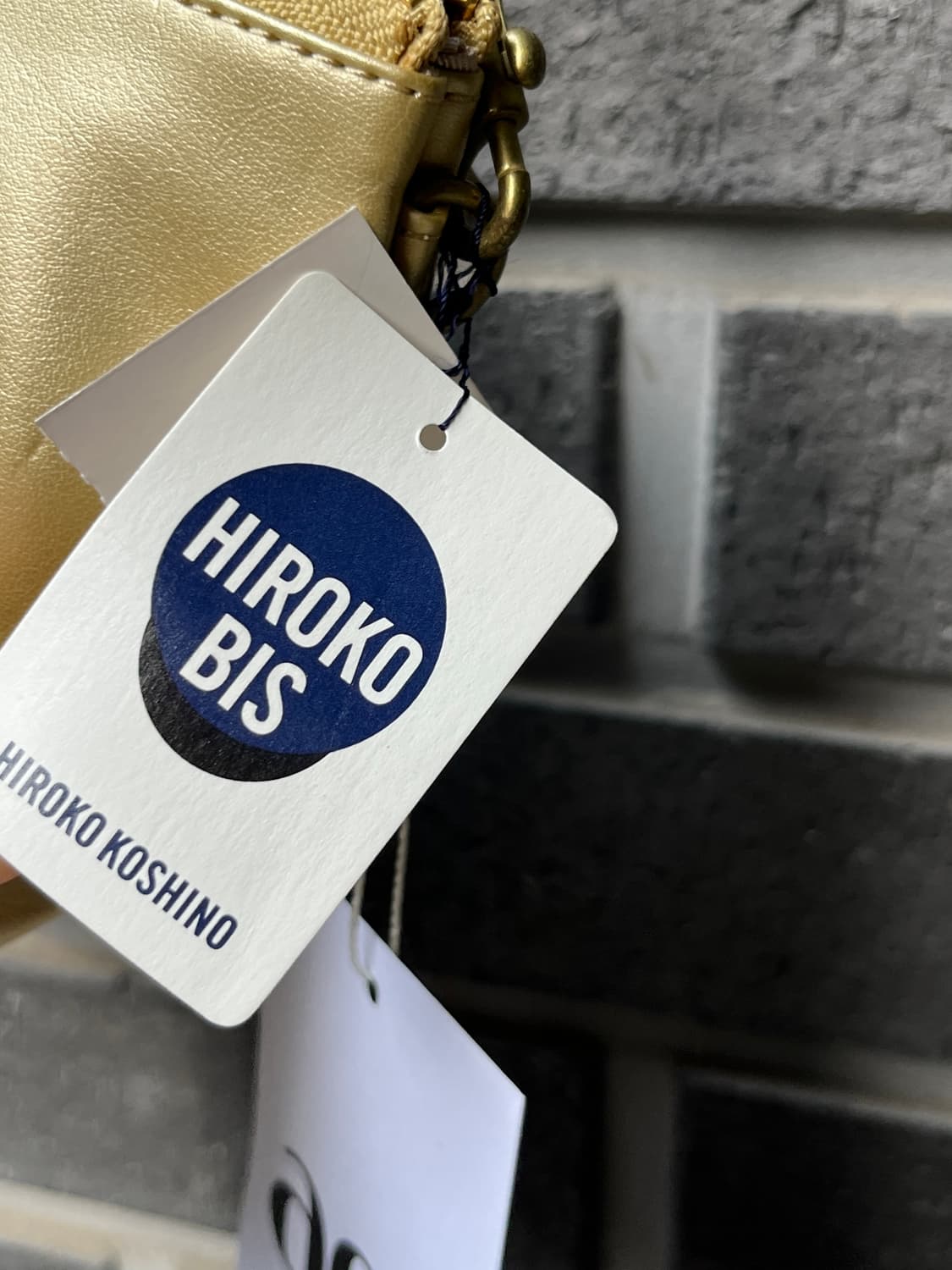 (Deadstock)Hiroko Bis 히로코비스 메탈릭 백 상품이미지6