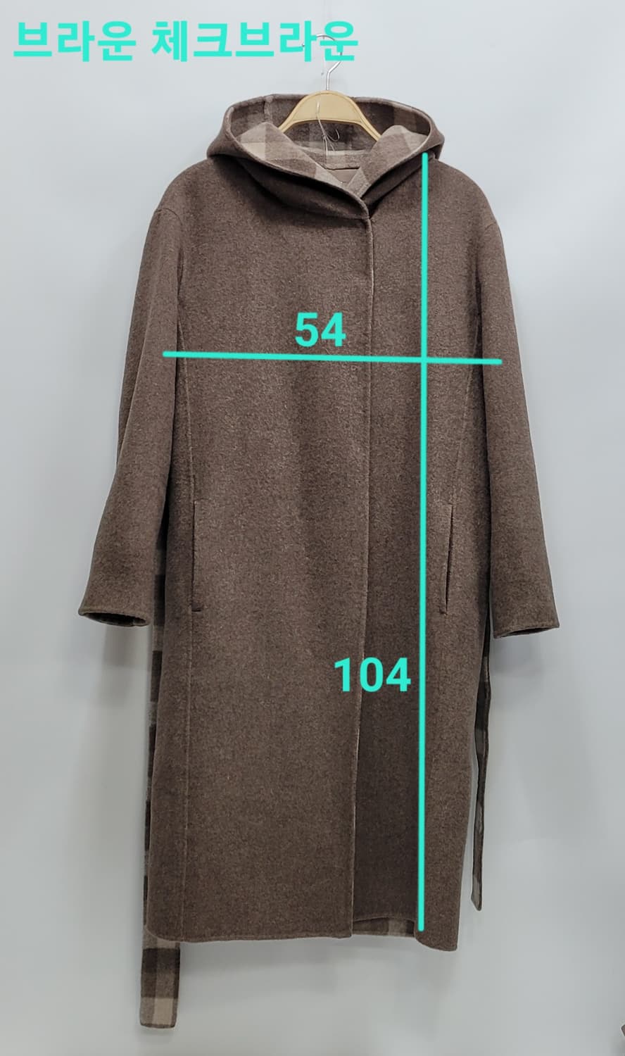 Renoma 20FW 레노마 체크 포인트 후드 코트 / 여 85
 상품이미지10