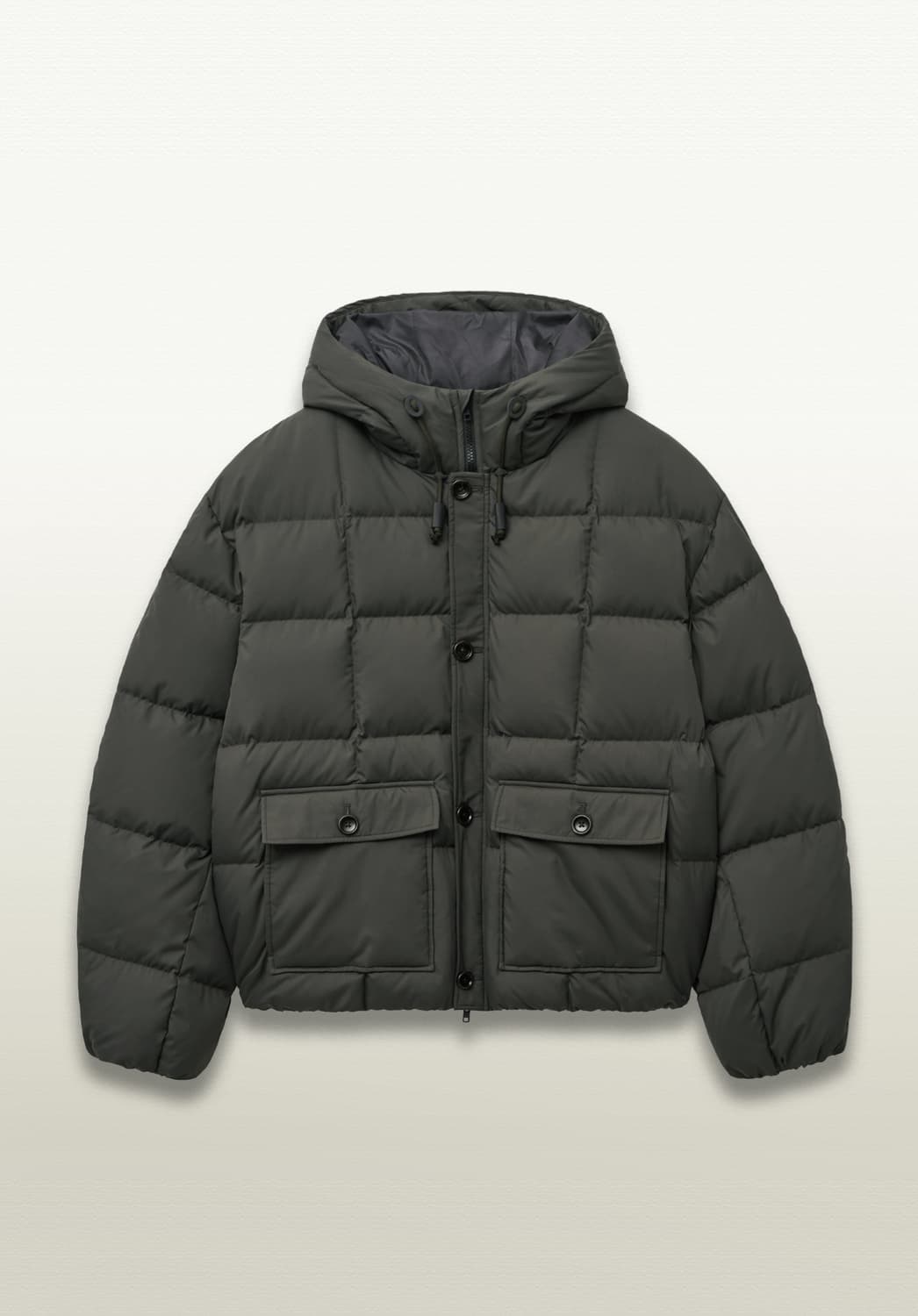 엘무드 카라코람 후디 다운 푸퍼 카키 상품이미지2