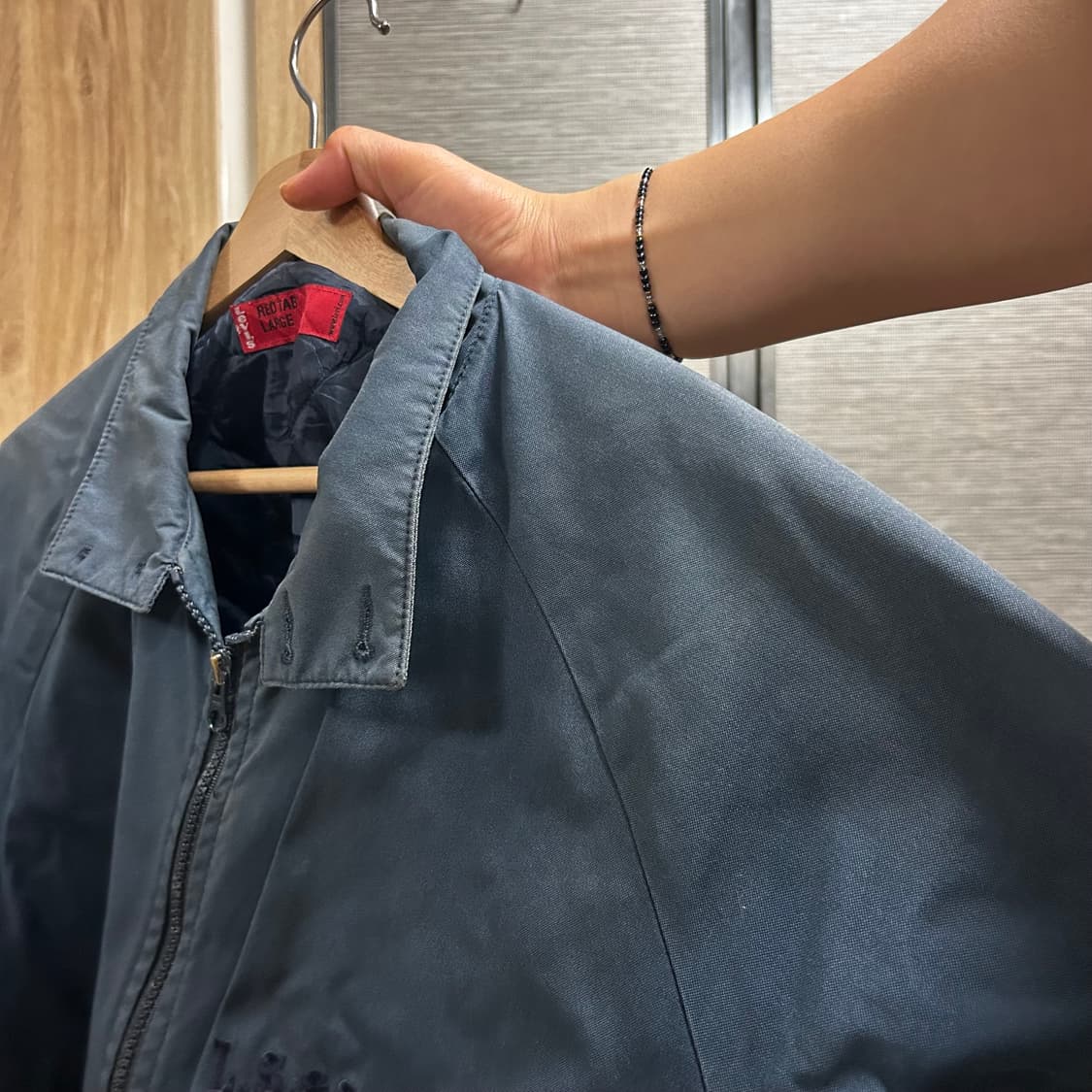 리바이스 레드탭 네이비 덱자켓 패딩 L 상품이미지5