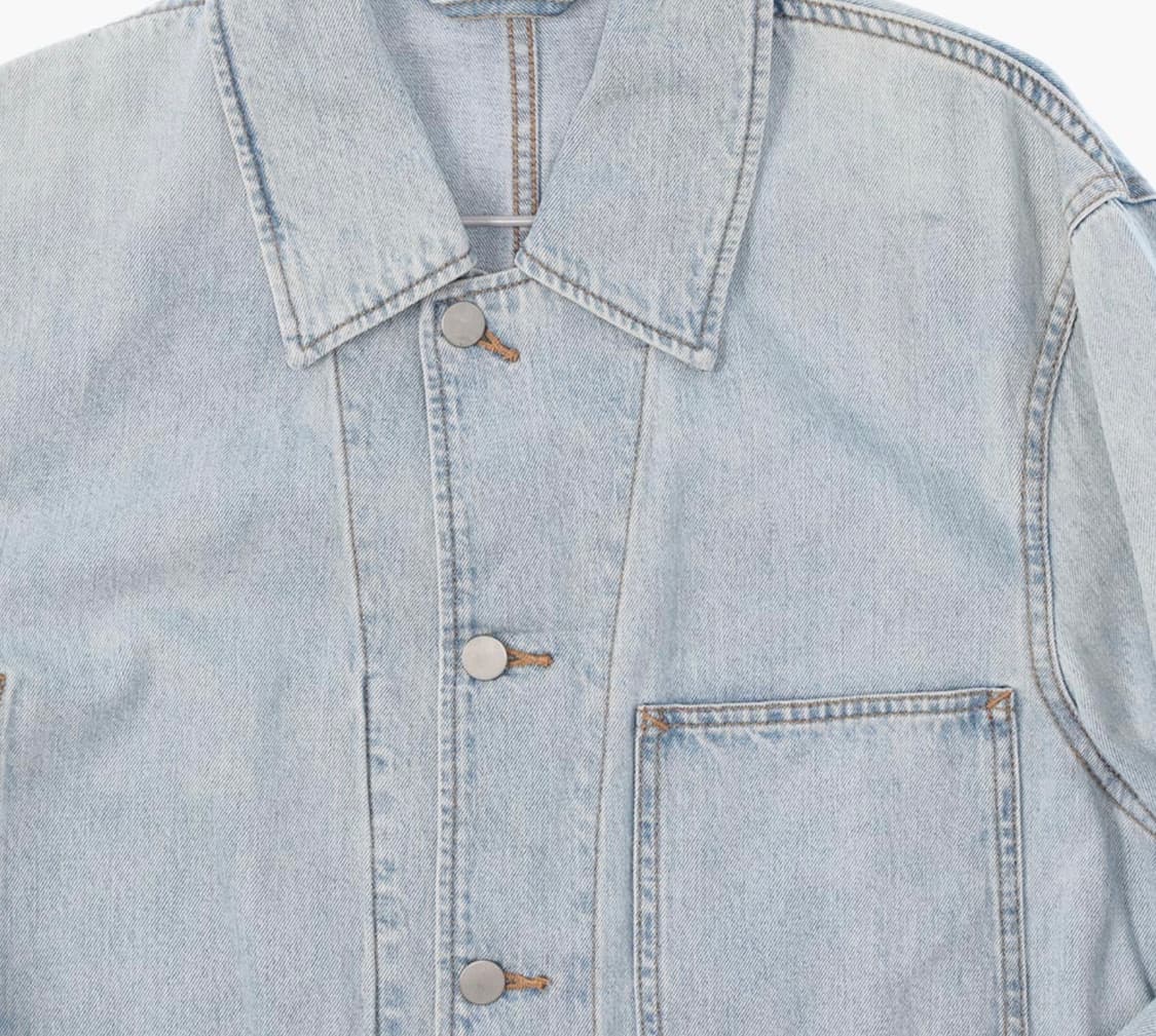 L) jpn 베이직 데님 자켓 상품이미지3