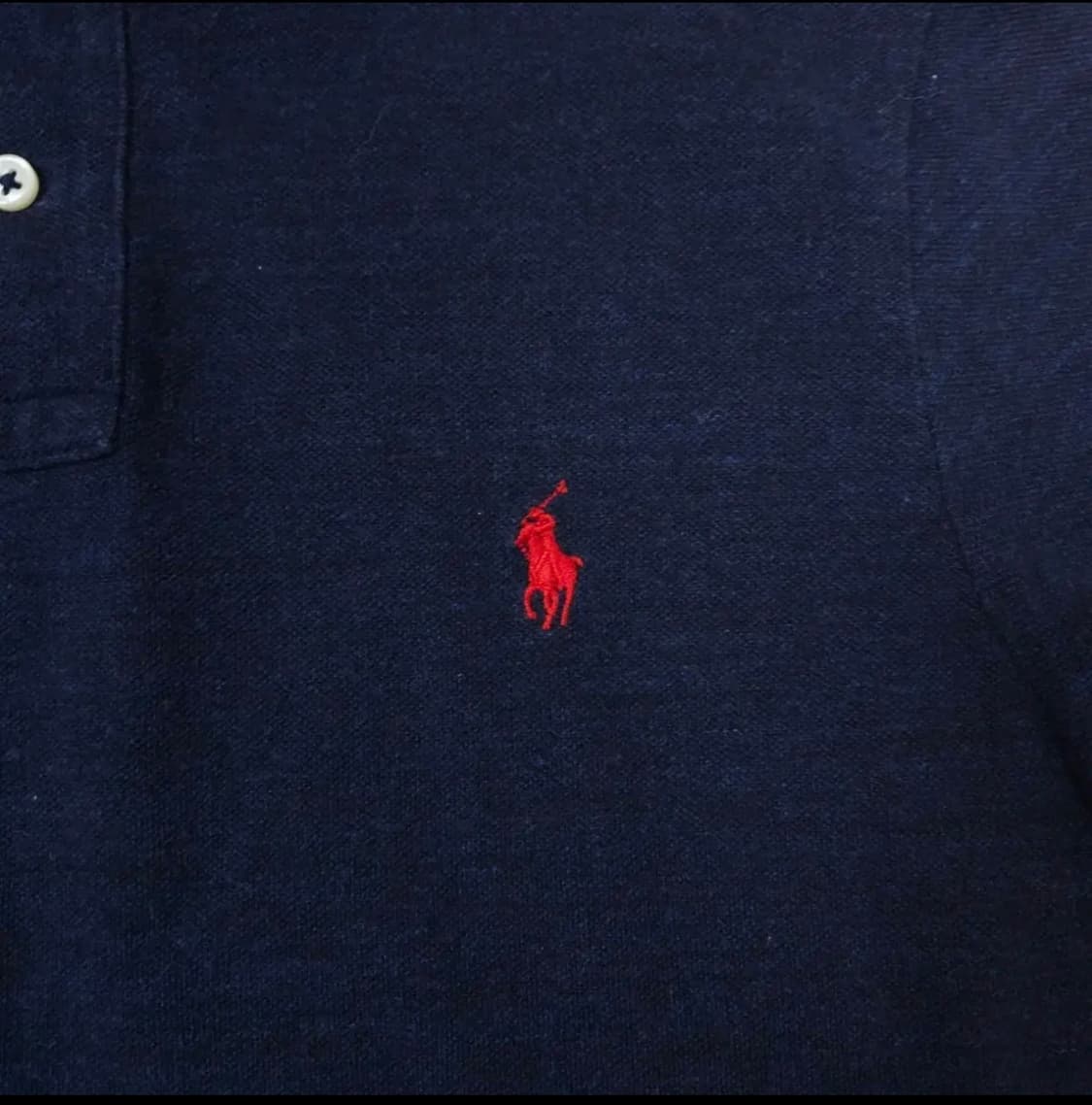 폴로 네이비 반팔 카라티 m 상품이미지2