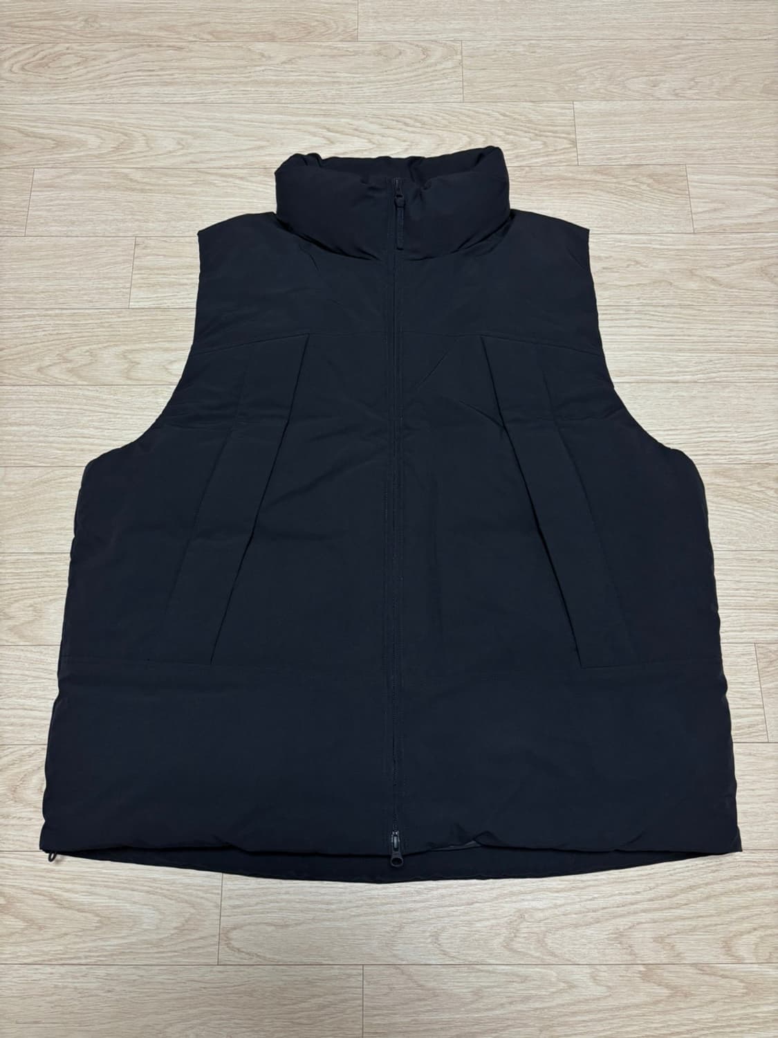 GU 히트 패딩 베스트 블랙 XL 상품이미지1