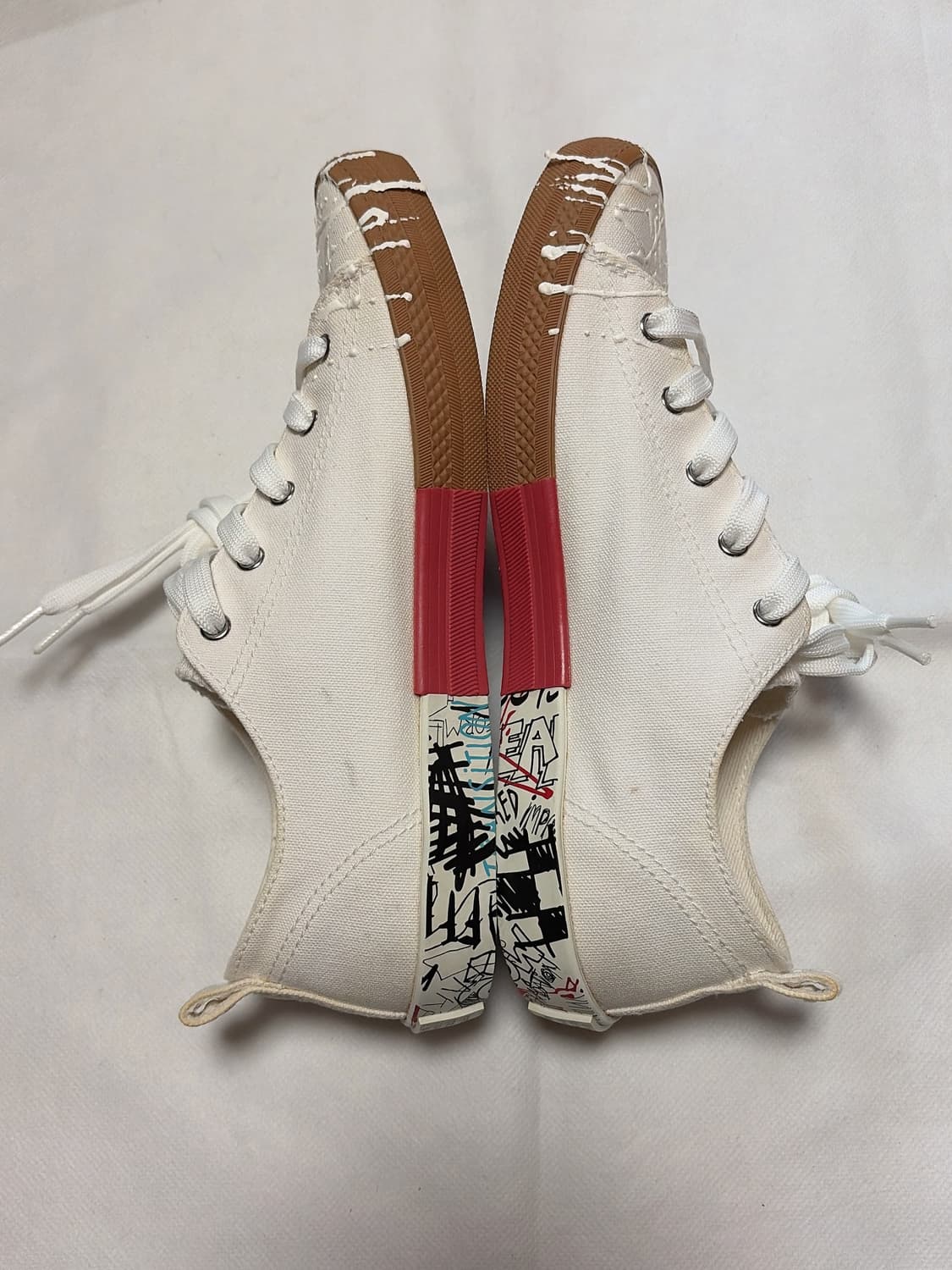 메종 마르지엘라 화이트 스니커즈 39 (250) 판매합니다 ! 상품이미지3