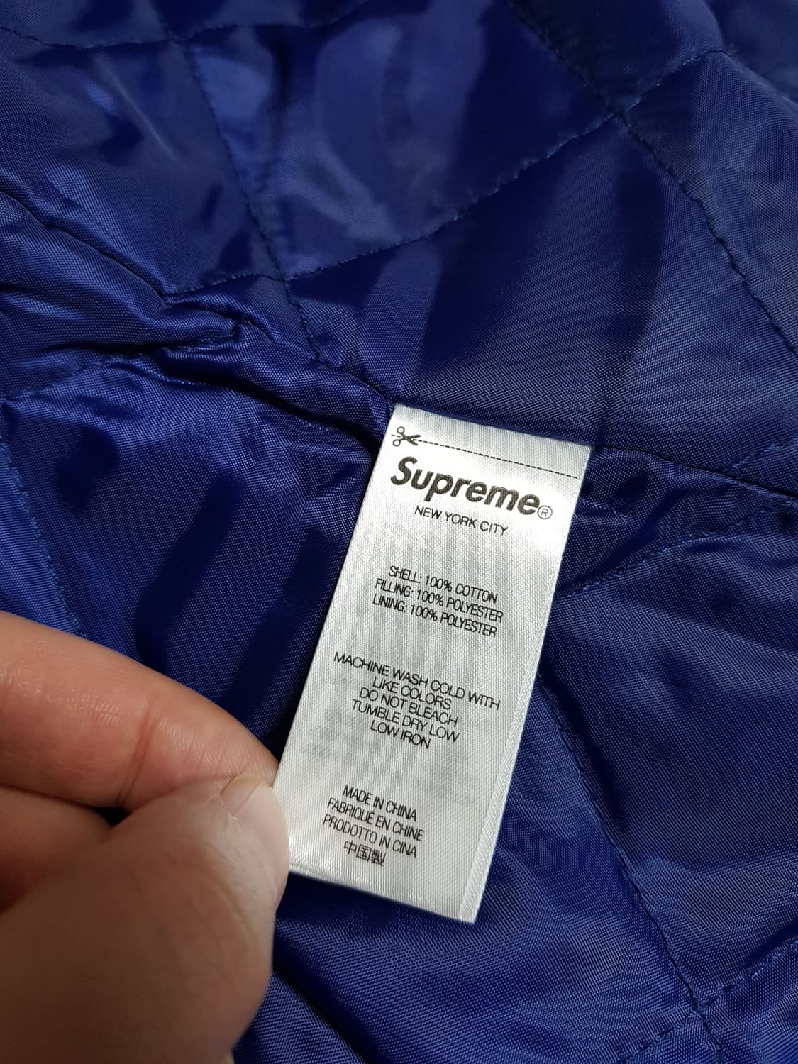 슈프림 퀼티드 플란넬 셔츠 자켓 그린 24SS 상품이미지7