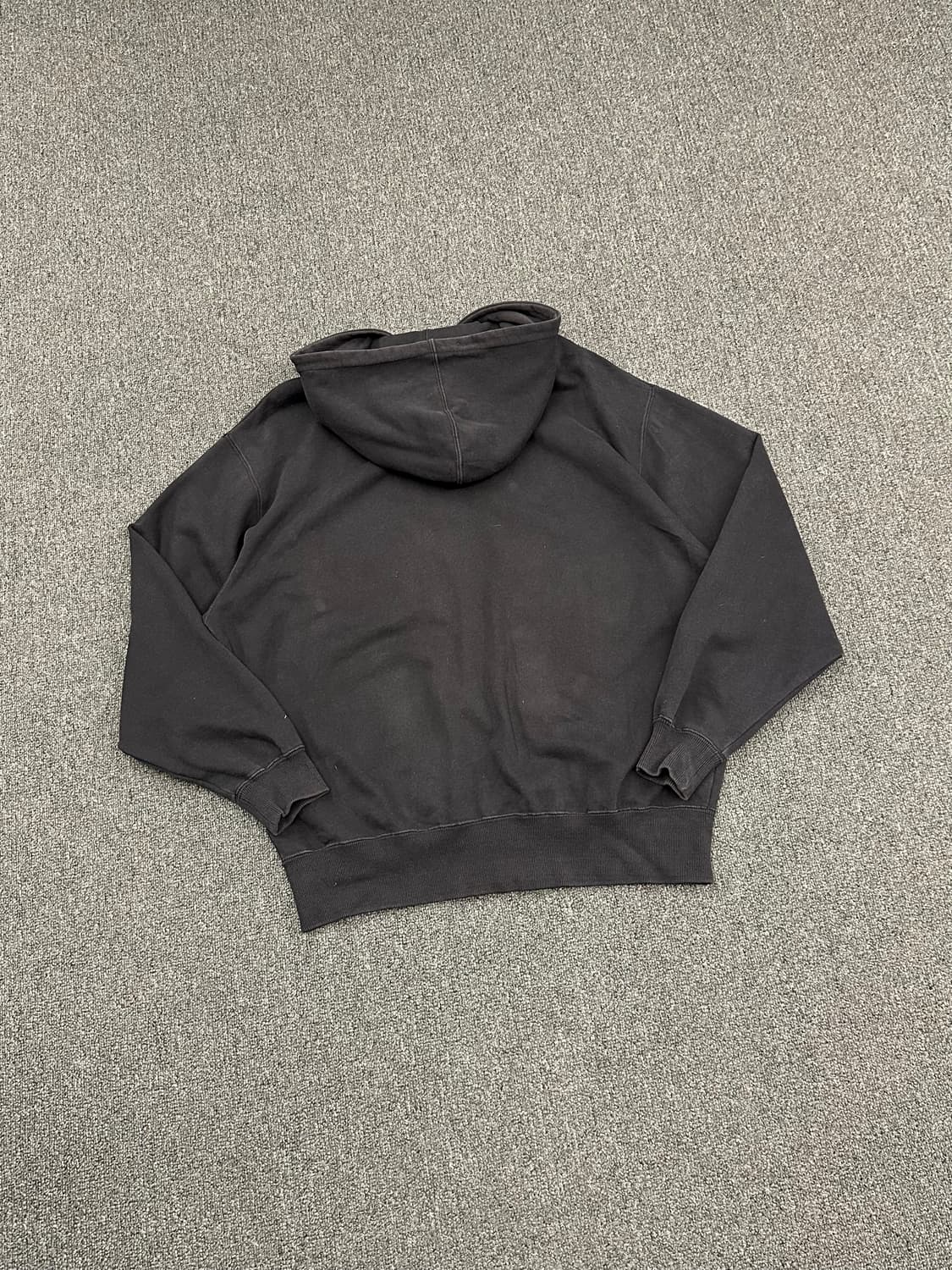 2)X-girl vintage 블랙 후드집업 상품이미지5