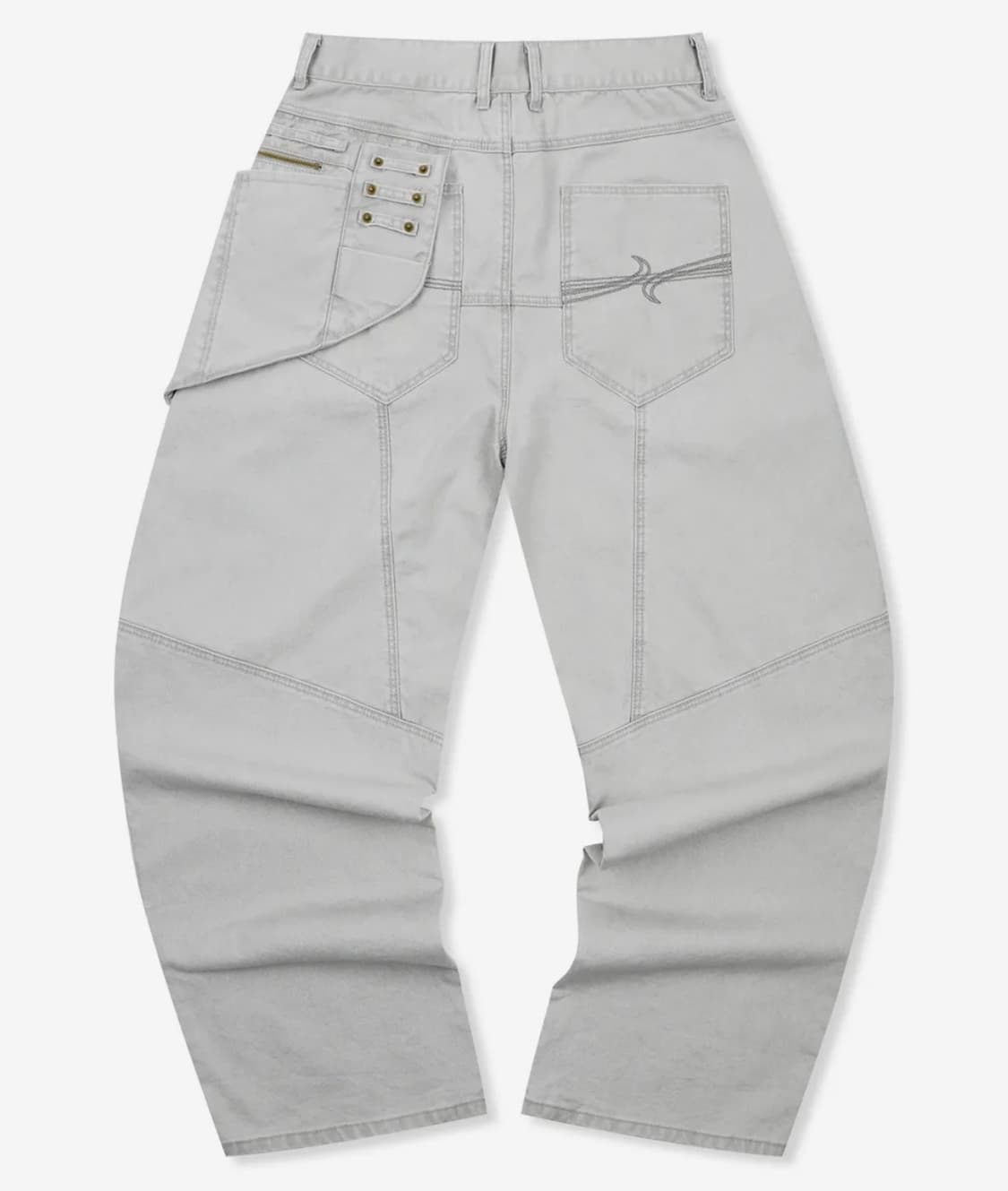 XP315 체어사이드 워크 코튼 팬츠 (GRAY) 상품이미지3