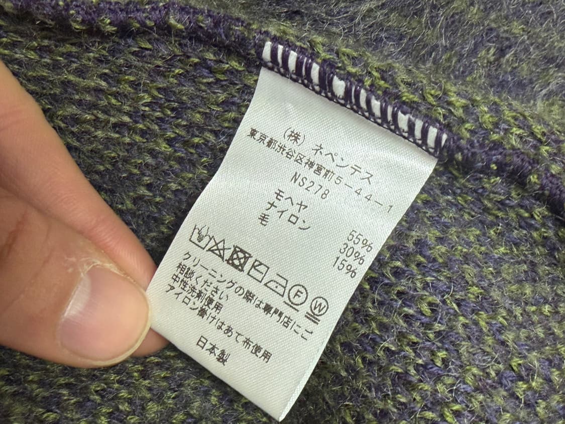 니들스 모헤어 가디건 상품이미지4