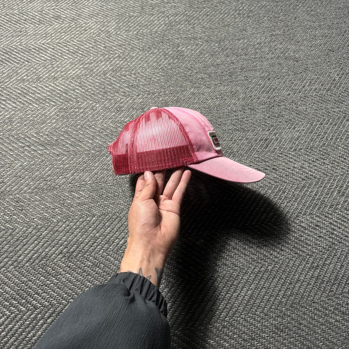 폴로 RRL 더블알엘 패치 트윌 페이디드 트러커캡 상품이미지5