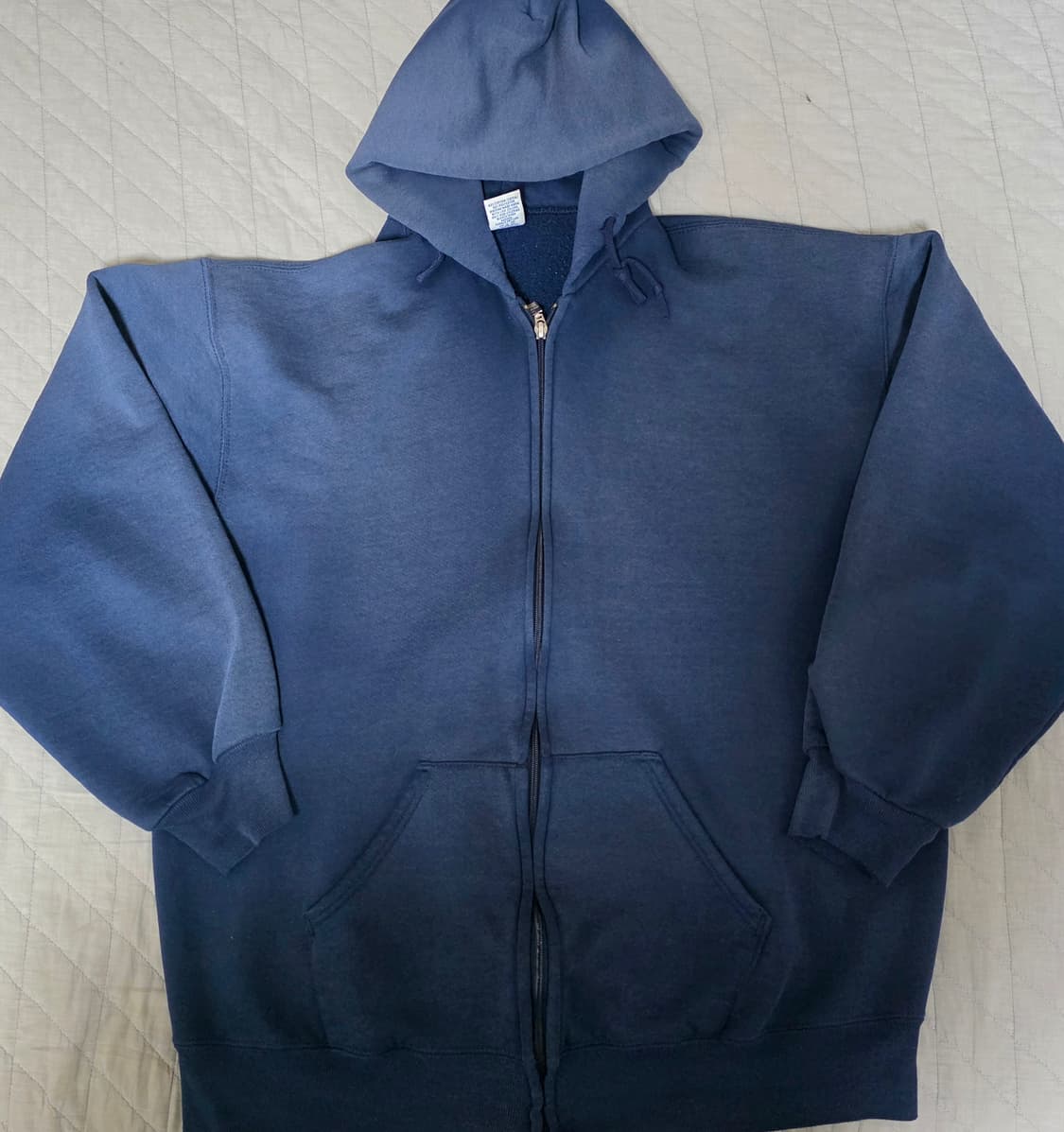 [XL] 러셀 애슬레틱 후드집업 네이비 파인 페이드 VER.24 상품이미지1