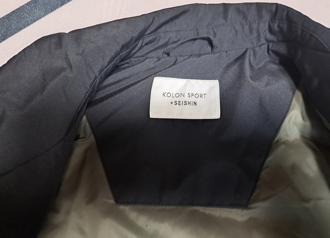 코오롱스포츠 세이신 롱패딩 블랙 100 상품이미지4