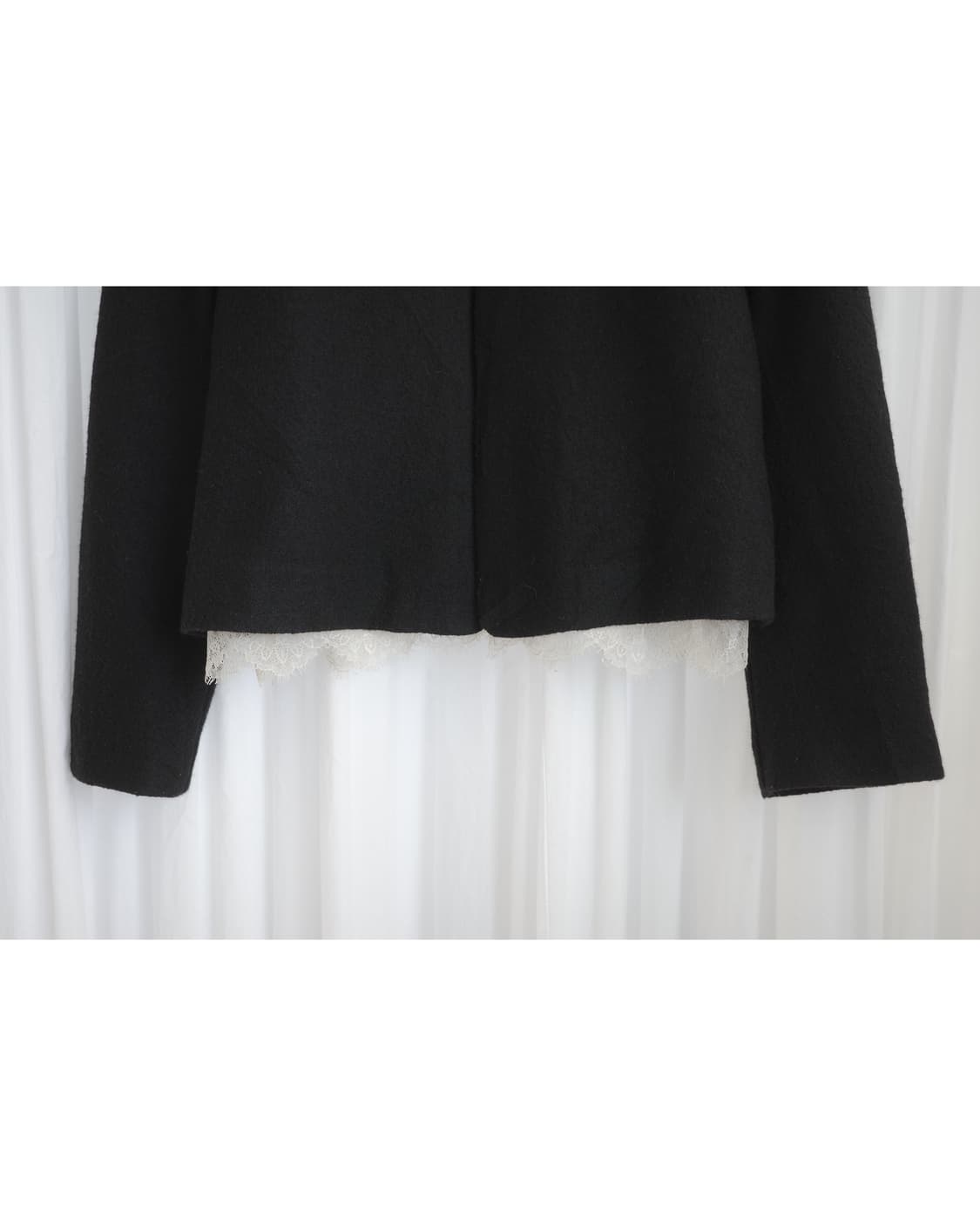 Race balck coat 상품이미지4