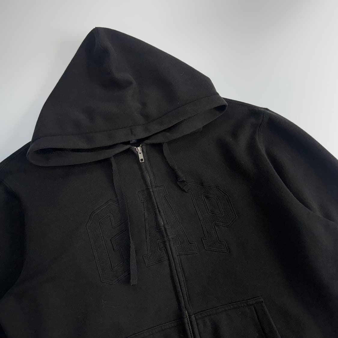 Gap 갭 블랙 후드집업  상품이미지4