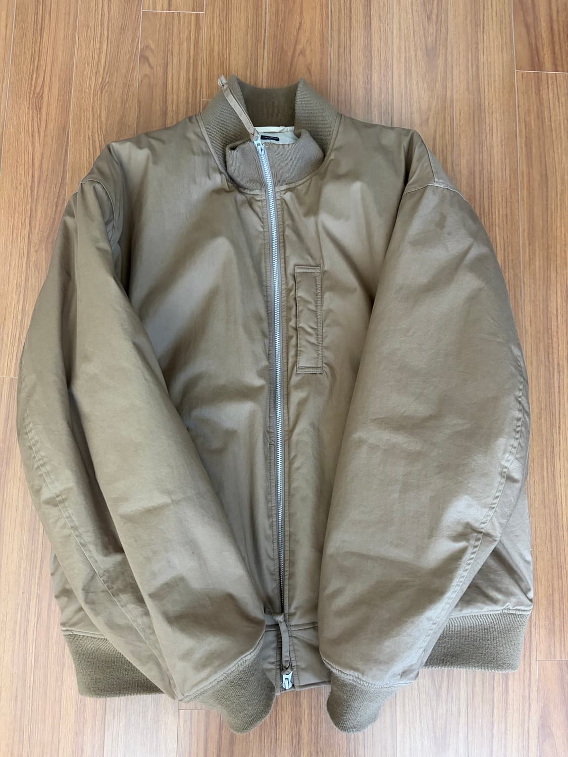 나나미카 베이지 봄버 자켓 L 사이즈 상품이미지2