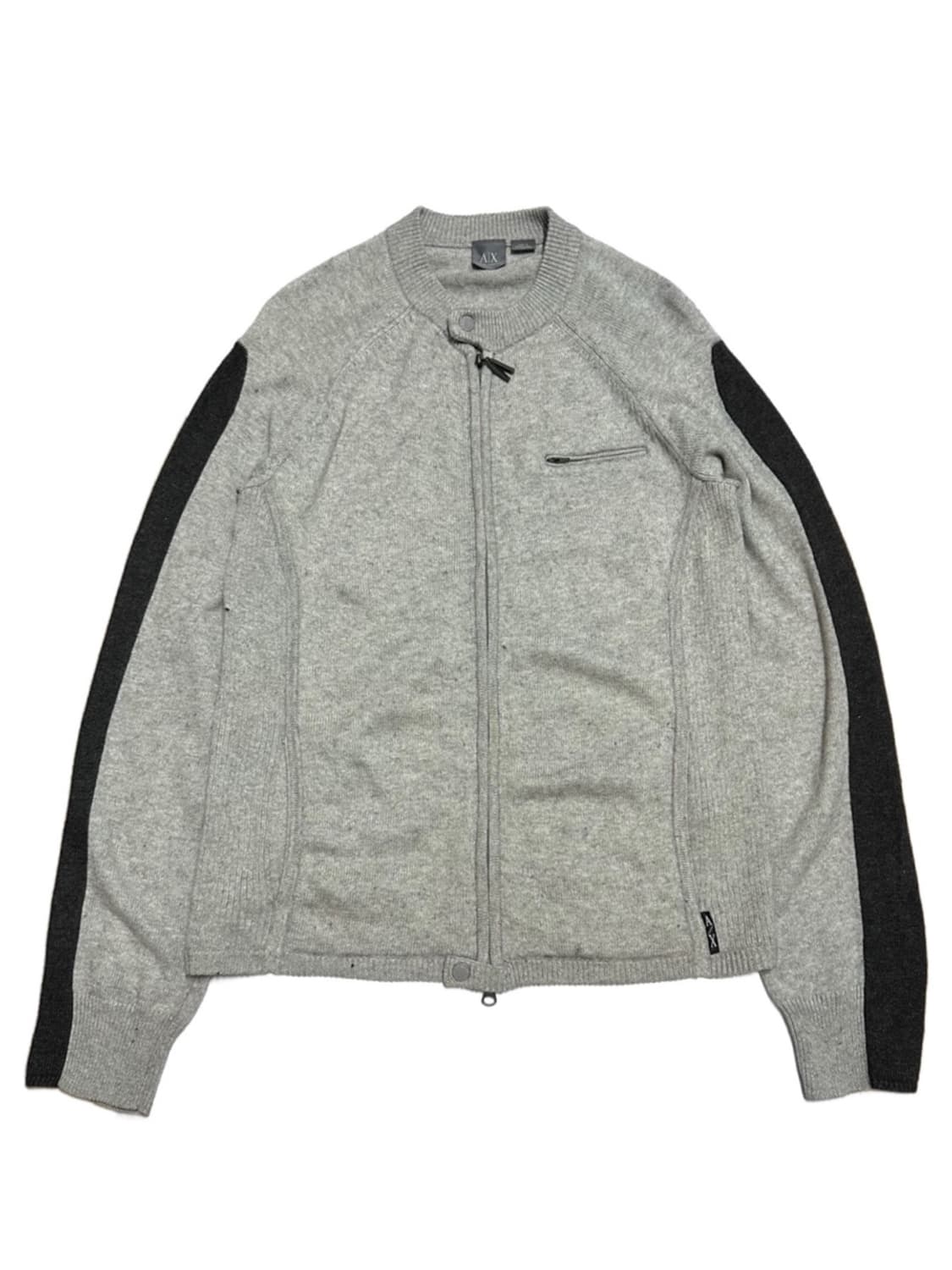 알마니 익스체인지 니트 집업 상품이미지1