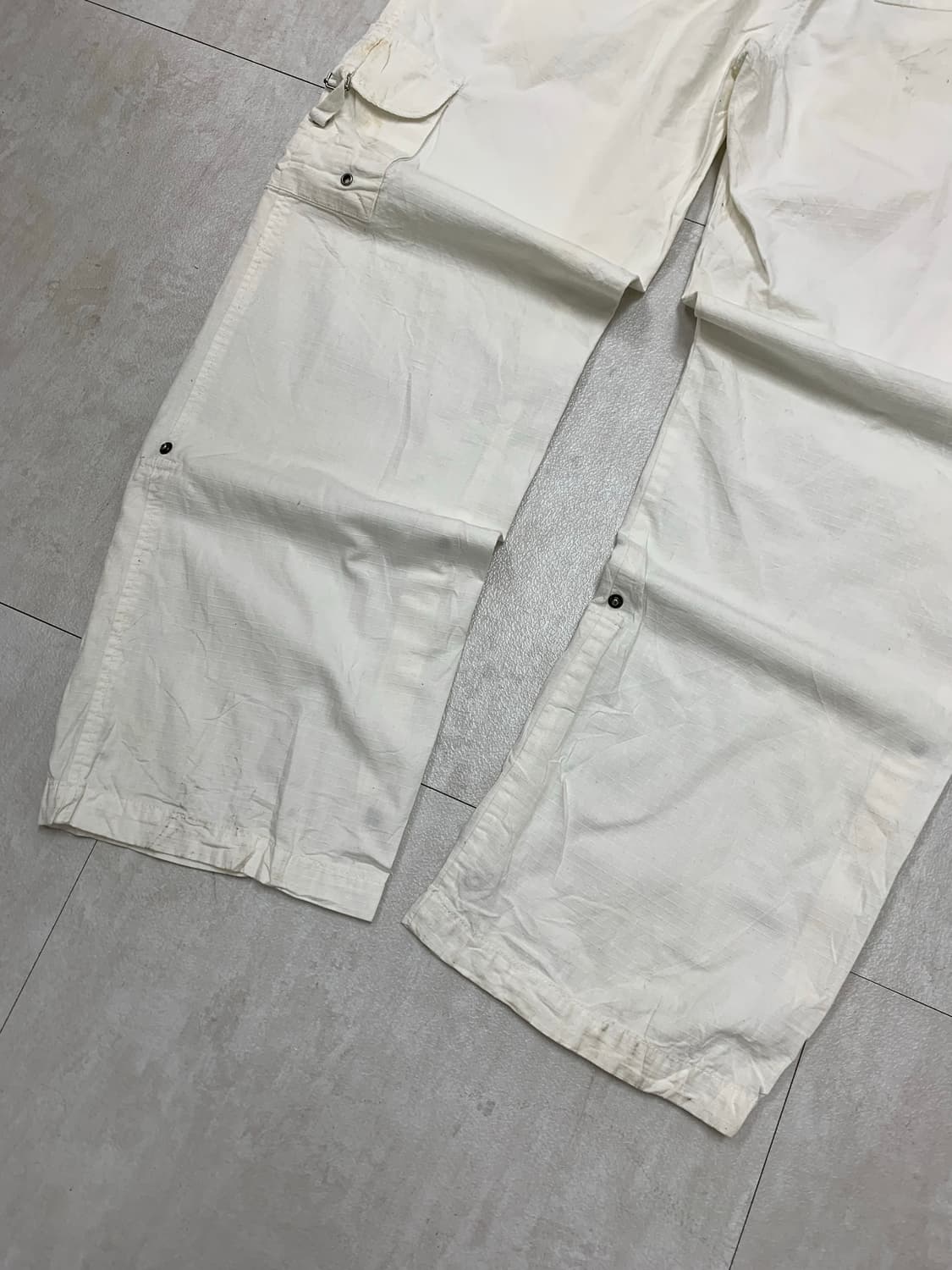 Newyork company 화이트 카고 팬츠 #447 상품이미지9