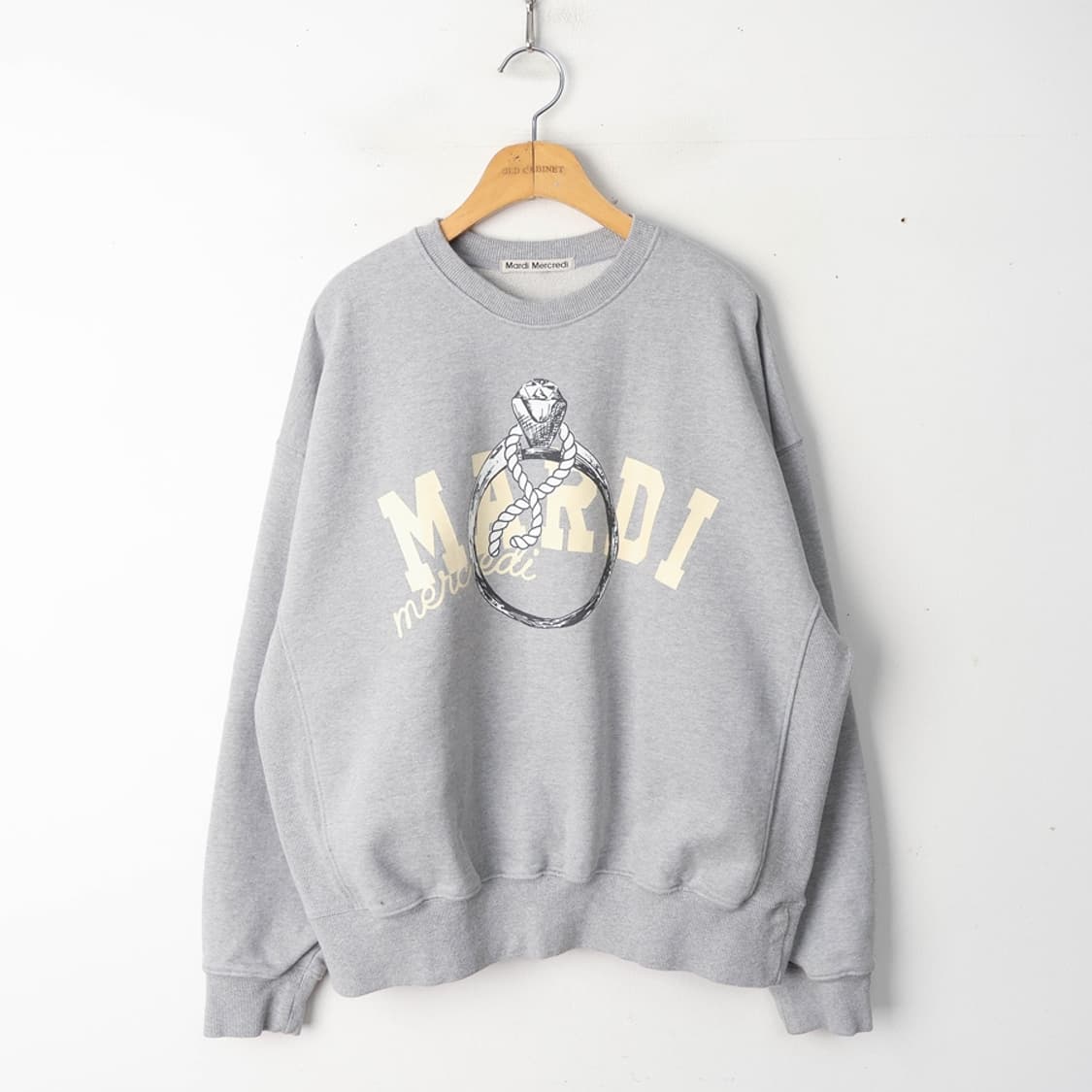 66/마르디메크르디 맨투맨 상품이미지1