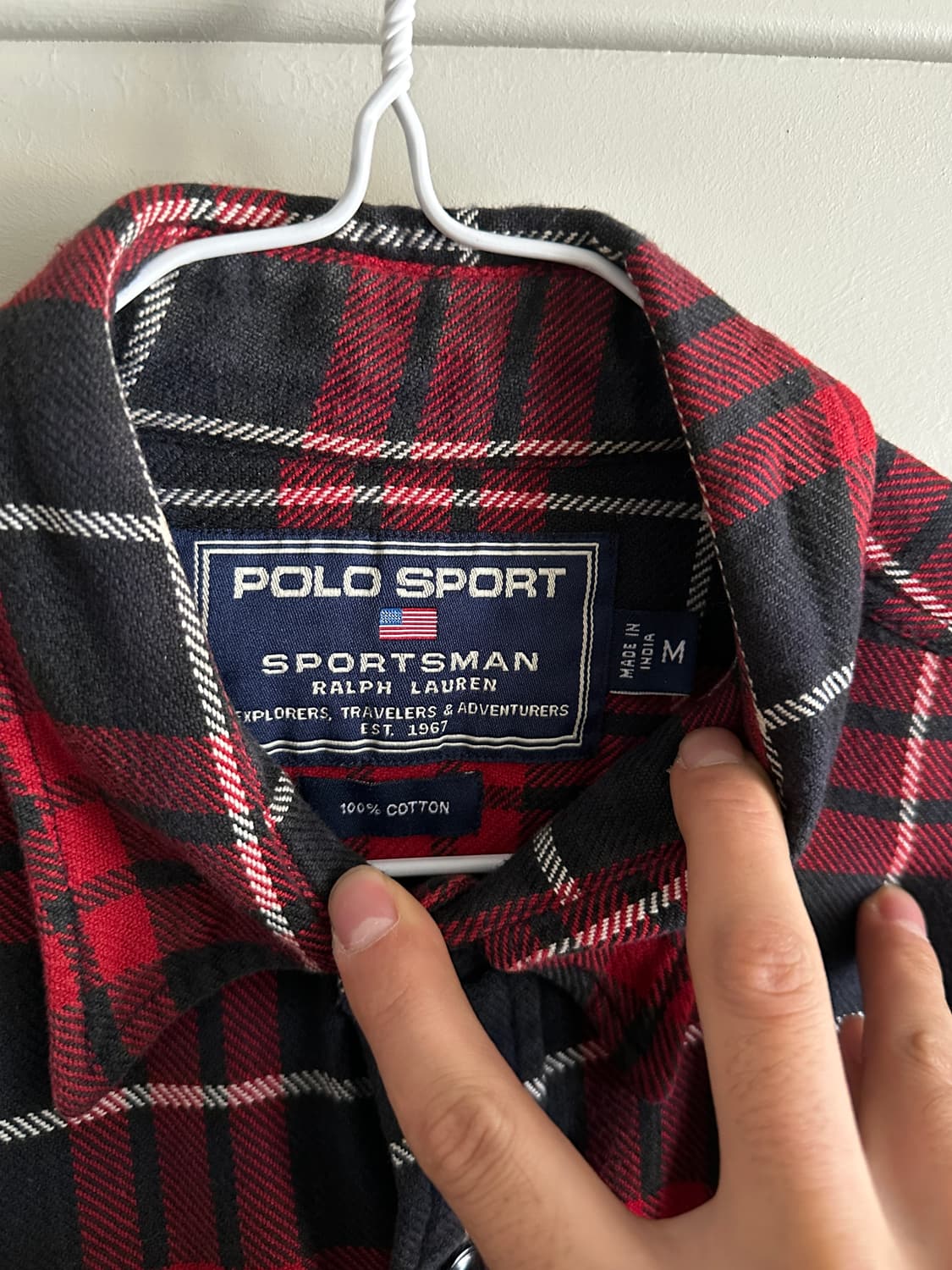 POLO SPORT SPORTSMAN 체크 셔츠 상품이미지3