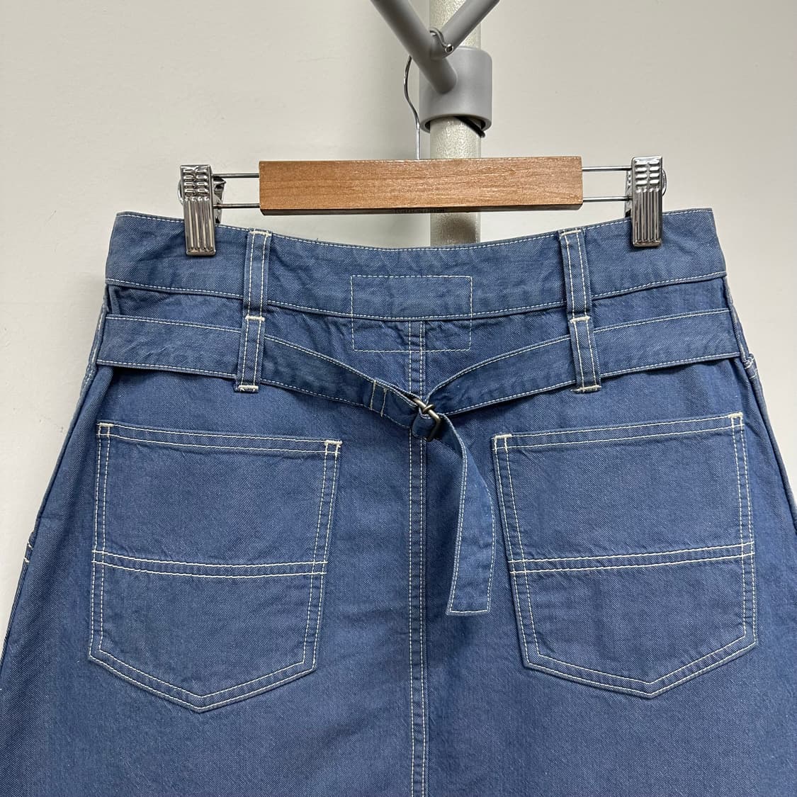 마가렛호웰 디테일 데님 스커트 치마 상품이미지5