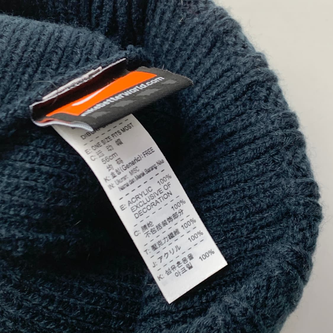 [OS/정품] 나이키 블랙 비니
 상품이미지4