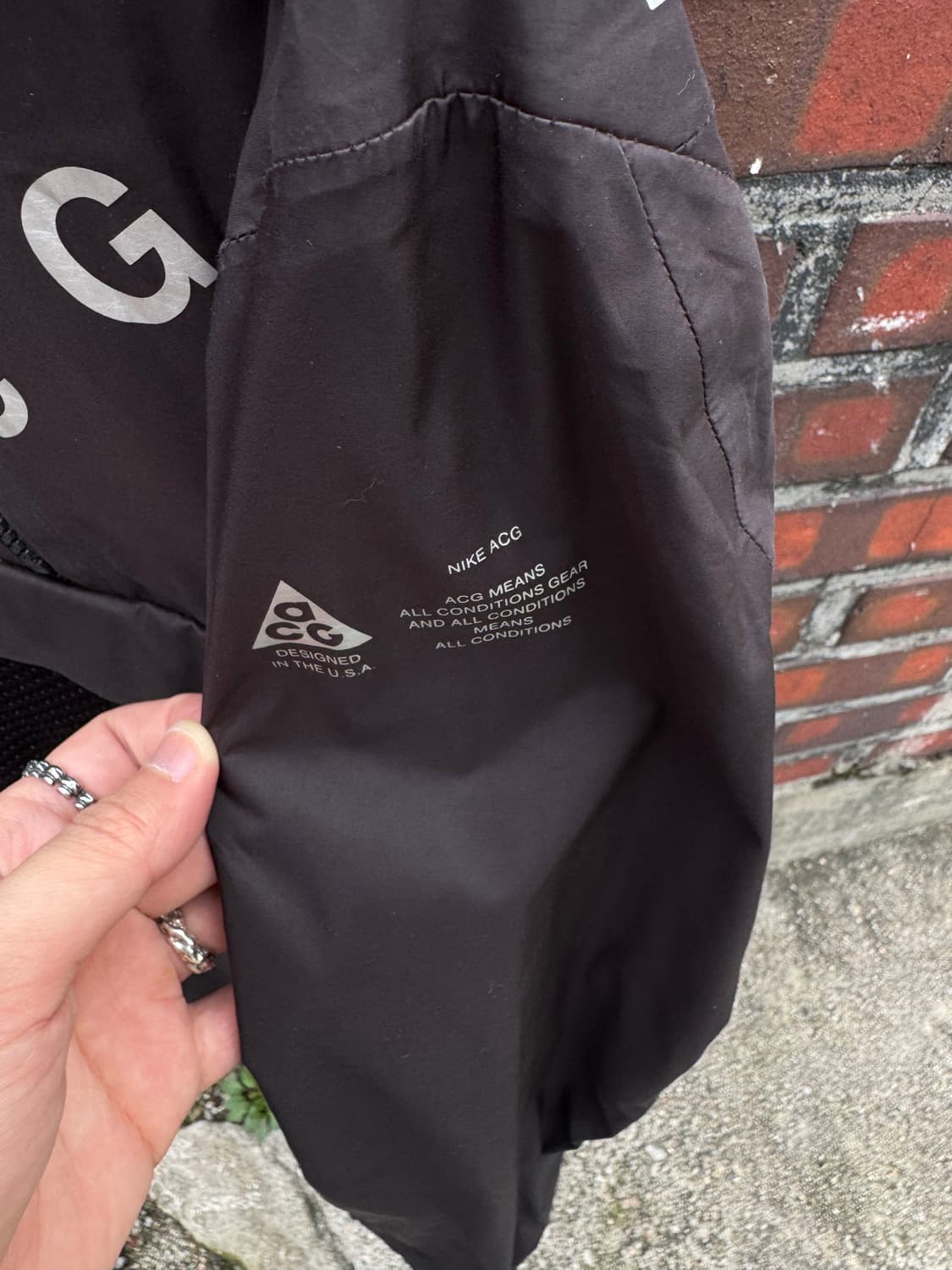 나이키 ACG 쉘 풀오버 하프집업  상품이미지7
