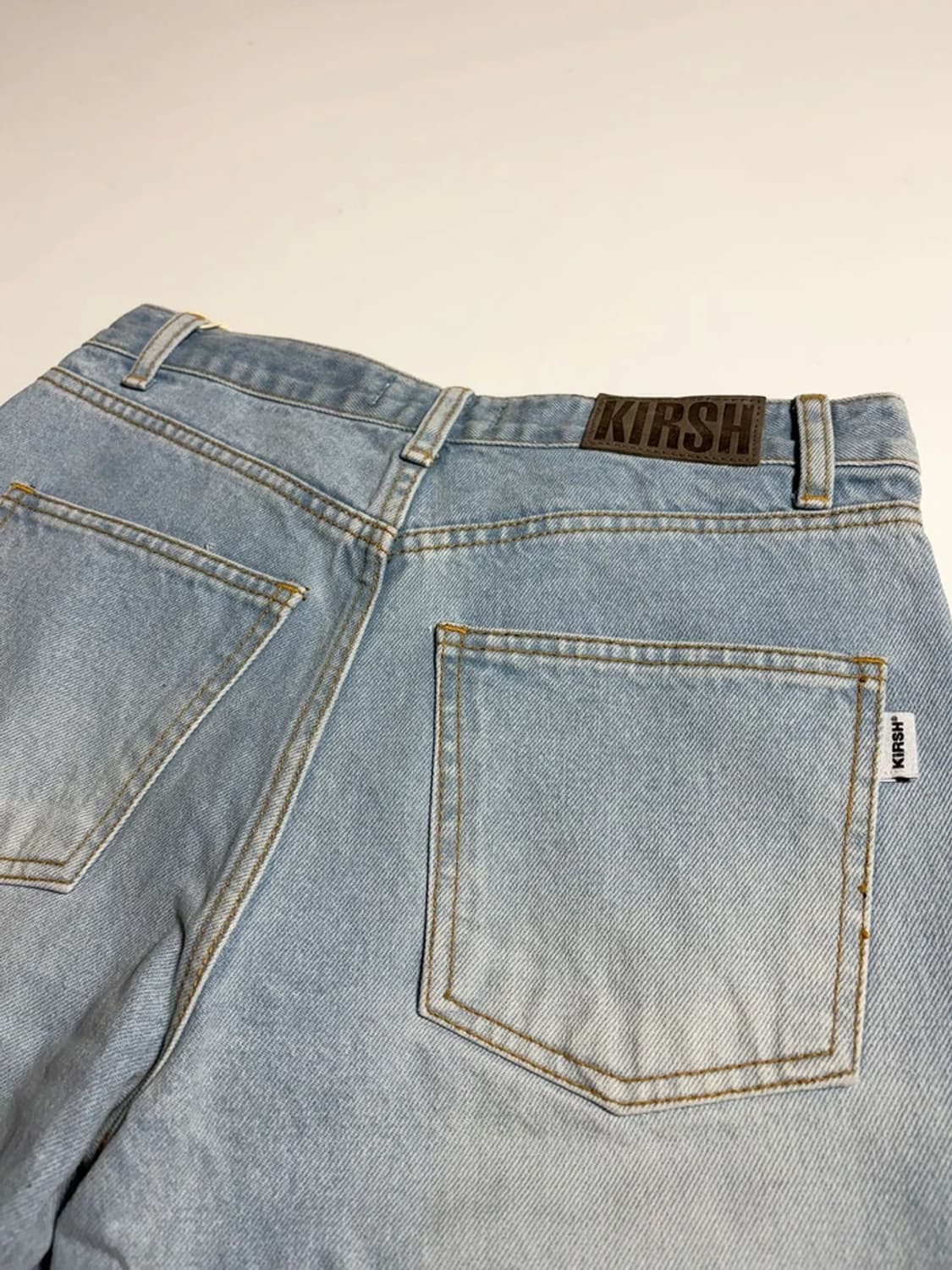 키르시 KIRSH 라이트 블루 워싱 부츠컷 데님 팬츠 R2150 상품이미지6