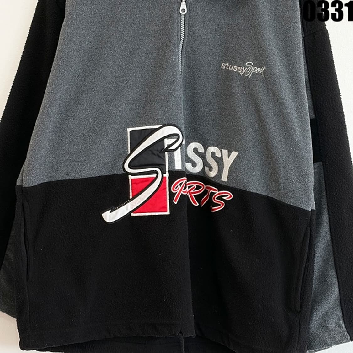 스투시(STUSSY) 스포츠 하프집업 플리스 L 0331 상품이미지7