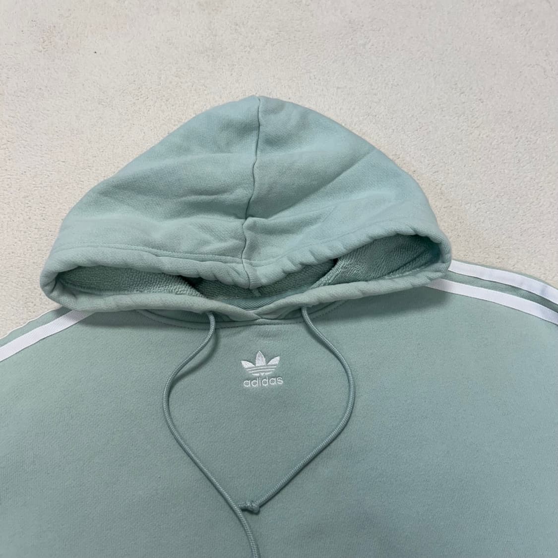 Adidas mint center logo hoodie   상품이미지5