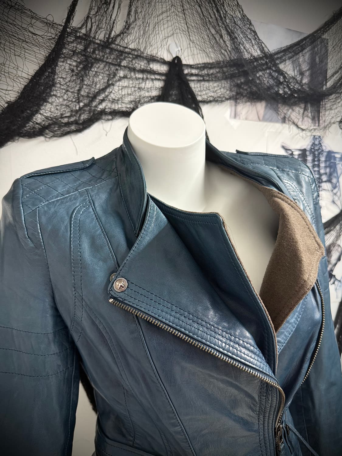 Real leather jacket 상품이미지8