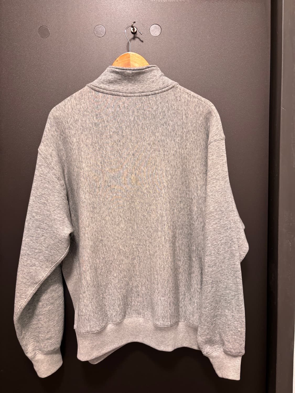 카키스 그레이 하프집업 맨투맨 새상품급 105 사이즈 상품이미지3