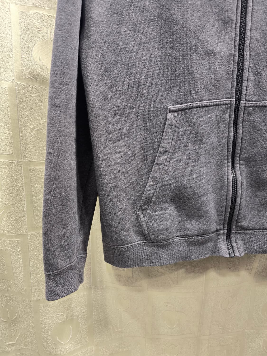 나이키 기모 회색 후드집업 자켓 M(95) 상품이미지4