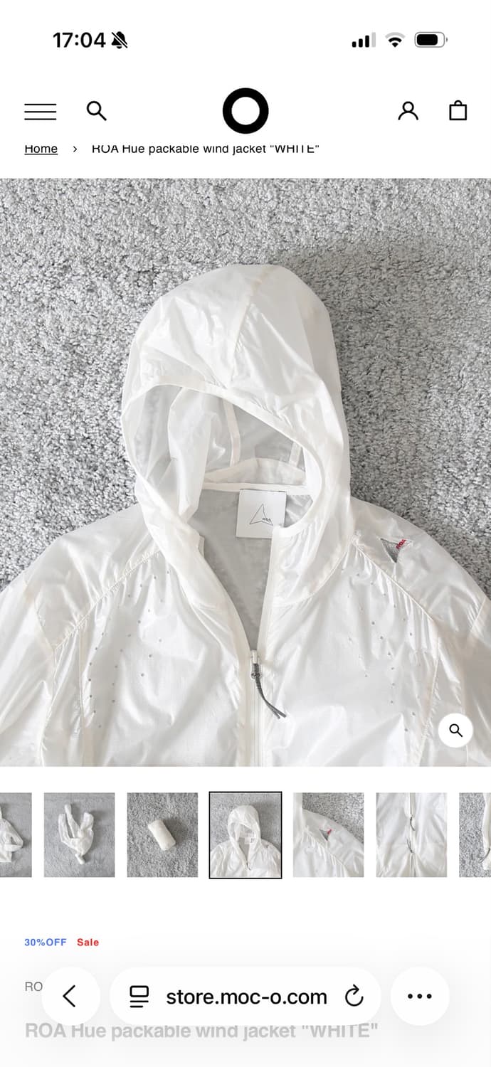 ROA hue packable jacket 26ss 상품이미지3