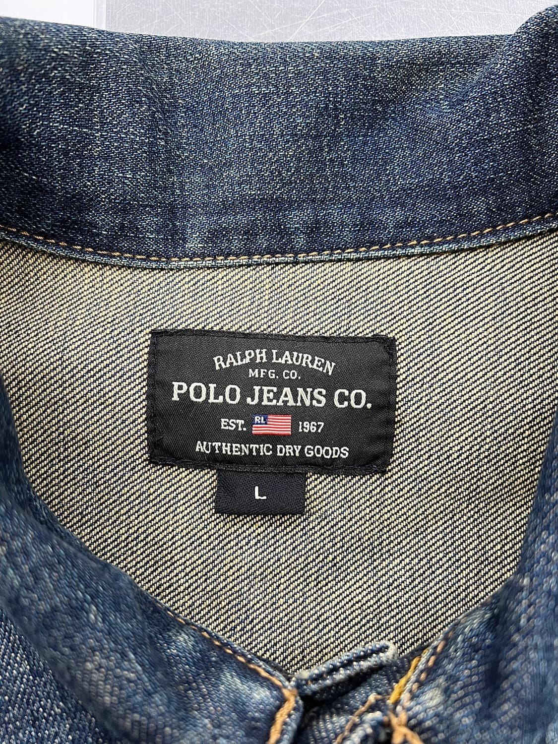 폴로 진스 2and 타입 2 인디고 데님 트러커 자켓 상품이미지7