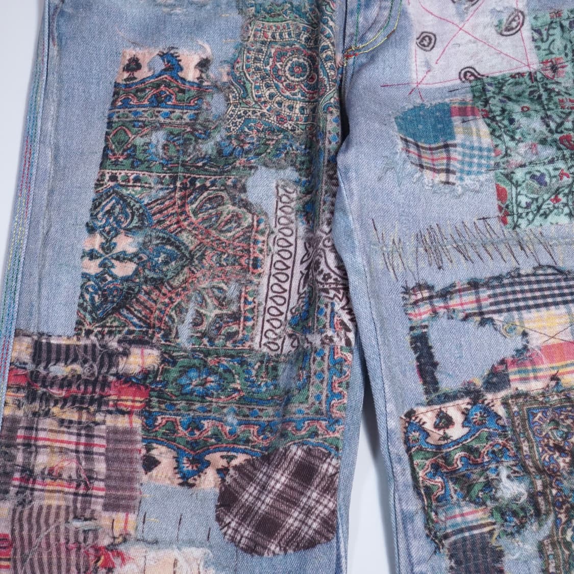 Division 그래픽 데님 팬츠 상품이미지7