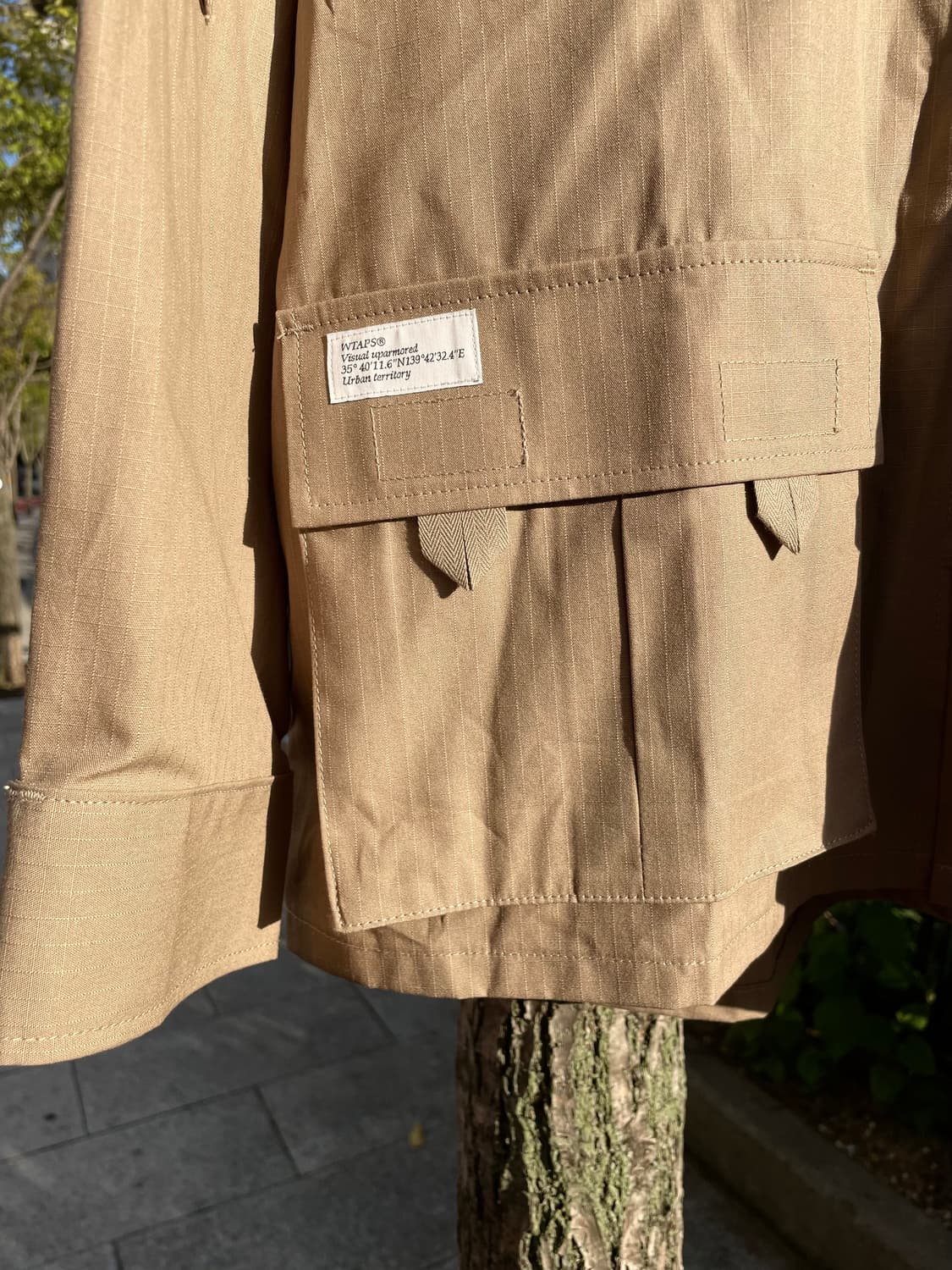 더블텝스 wtaps 21fW Modular Ripstop shirt 상품이미지4