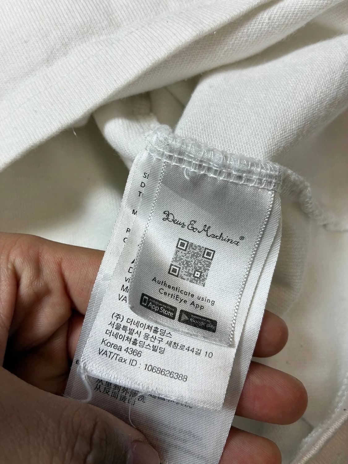 데우스 엑스 마키나 스트라타 코튼 반팔 티셔츠 PN9616 상품이미지9