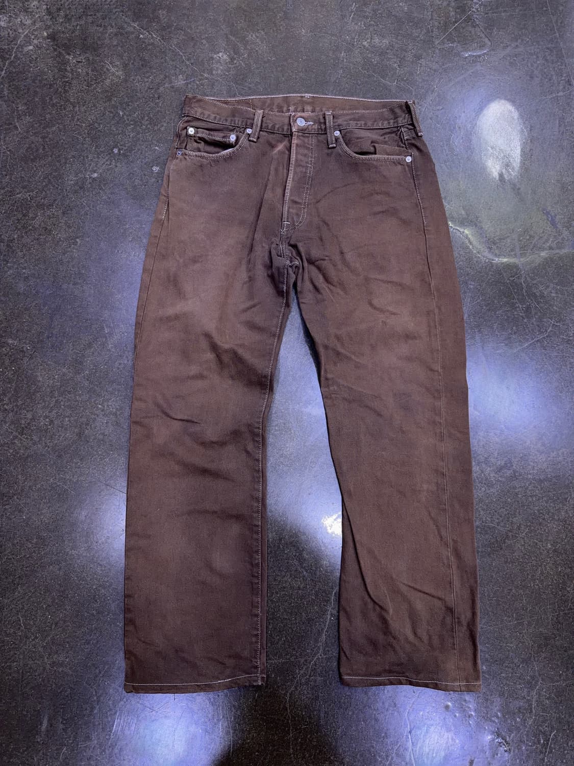 리바이스 501 00's 멕시코 메이드 빈티지 브라운 데님팬츠 32 상품이미지1