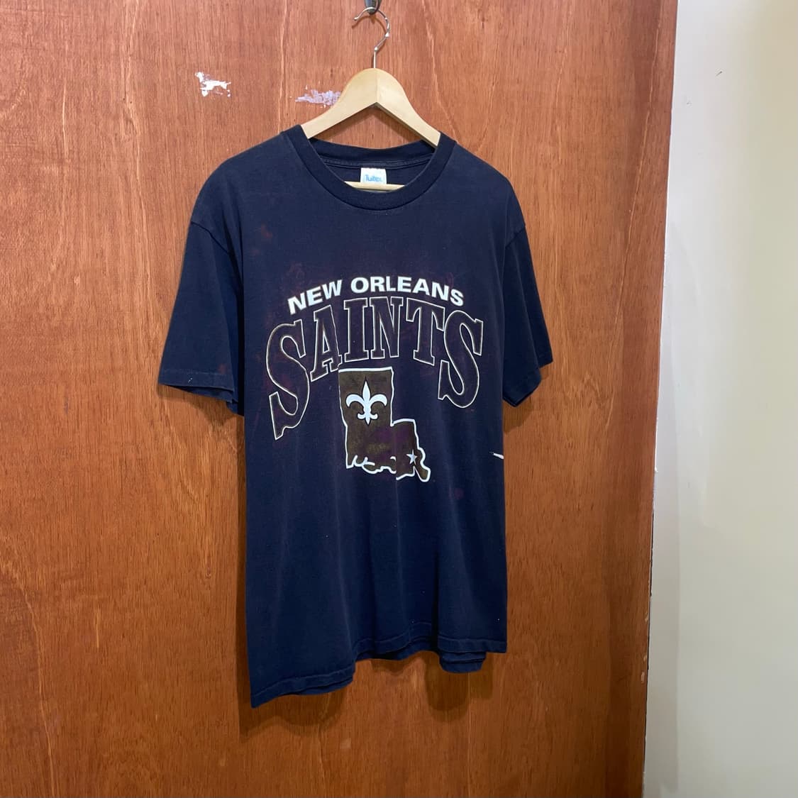 (XL) Tultex 툴텍스 NFL 뉴올리언스 세인츠 프린팅 반팔티 상품이미지3