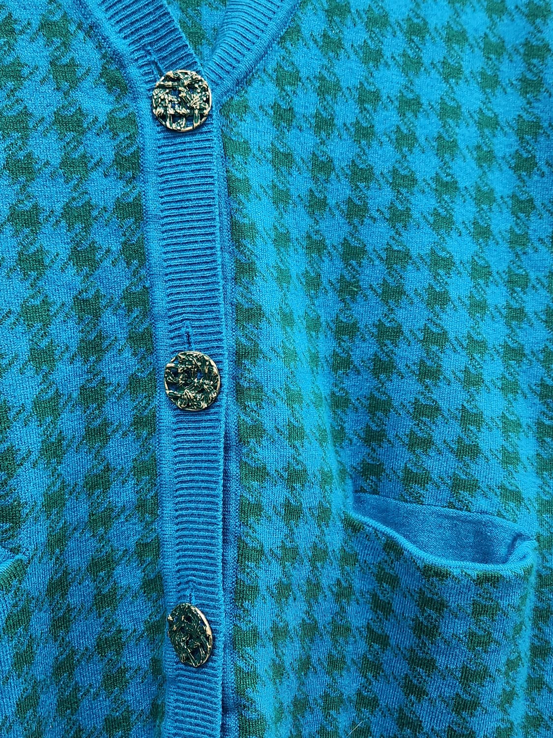 [66] 칼라거펠트 하운드투스 가디건 여성 66사이즈 상품이미지4