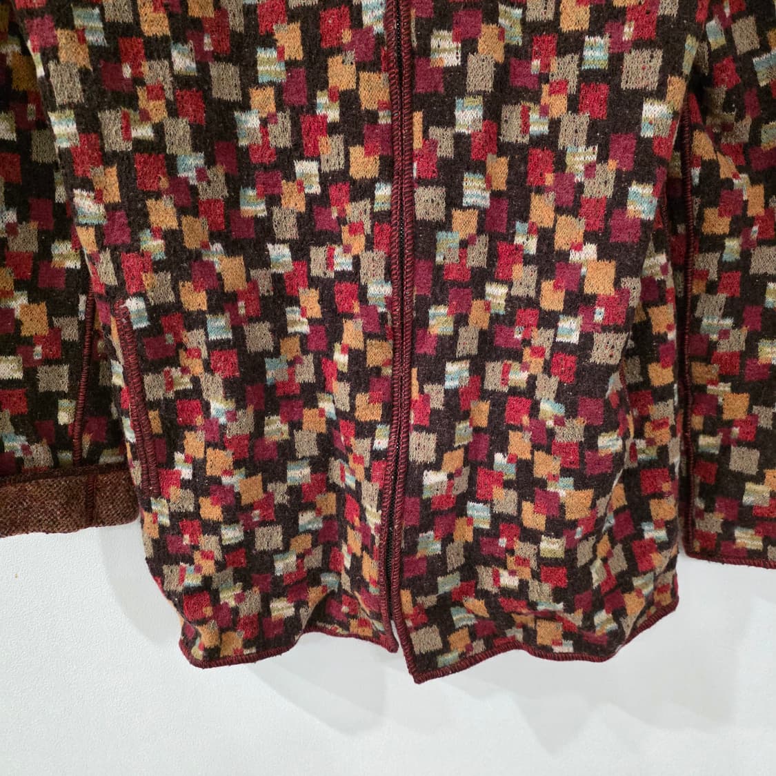 미쏘니 여성 빈티지 패턴 자켓 55_66 상품이미지2