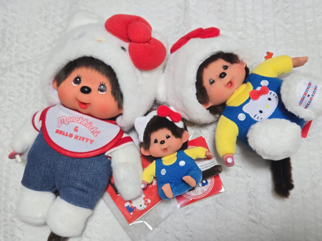 몬치치 고전 키티 M 콜라보키티 상품이미지1