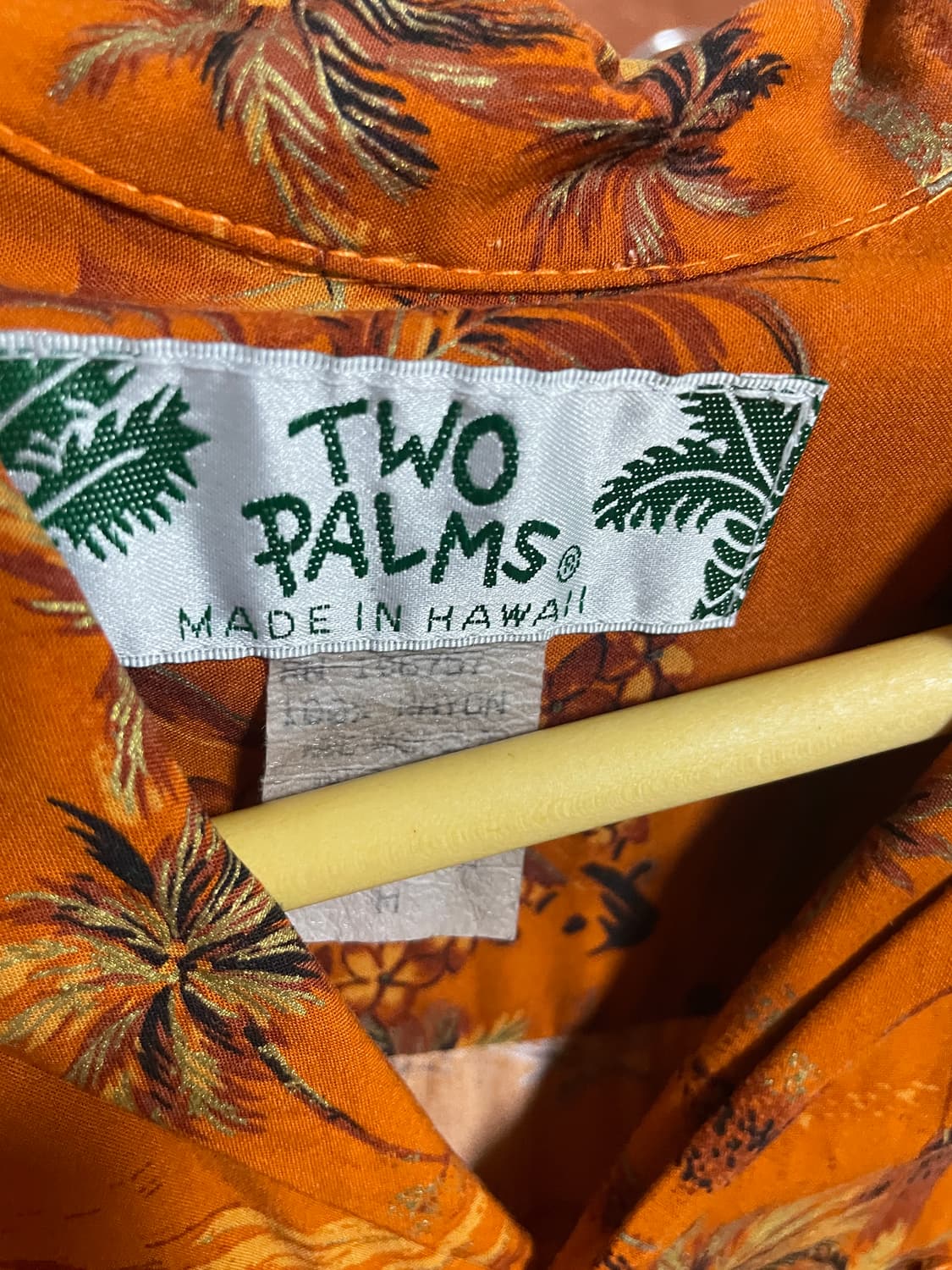 [M] 투팜즈 하와이안 셔츠 2장 two palms 상품이미지2