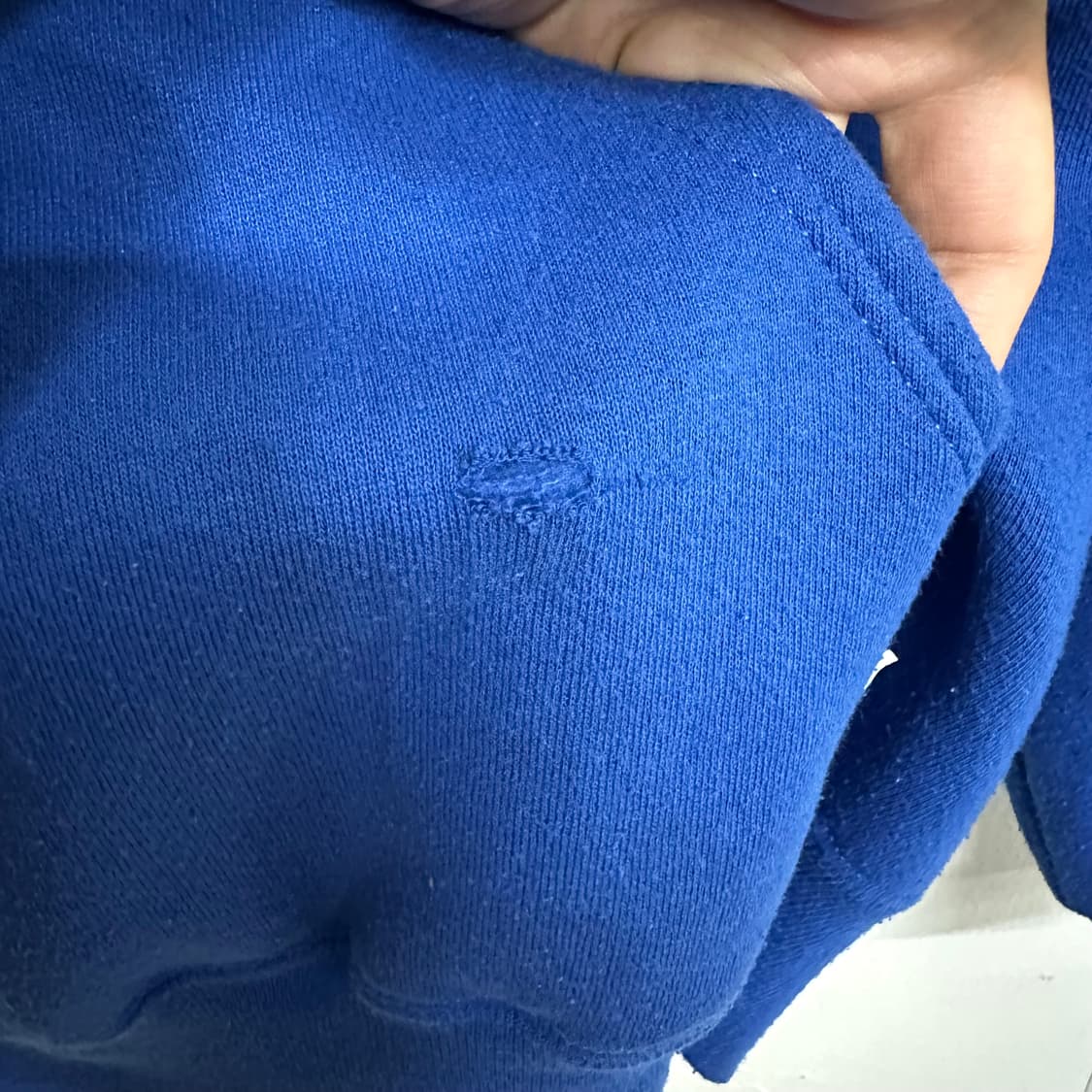 90‘s USA 러셀 후드티 ‘로얄블루‘ 상품이미지6