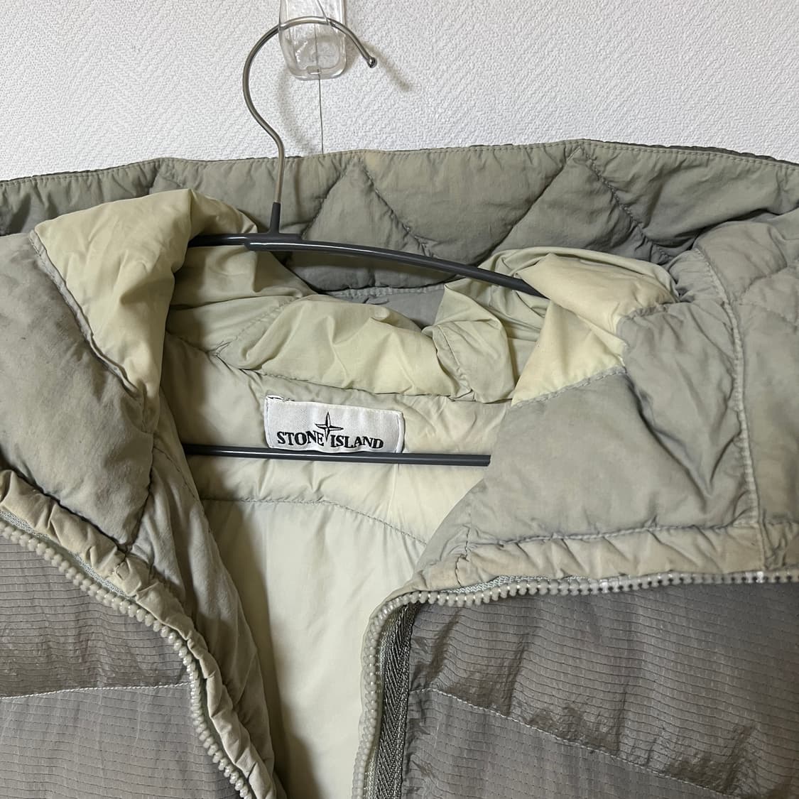 스톤아일랜드 19fw 나일론 메탈 립스탑 패딩 L 상품이미지4